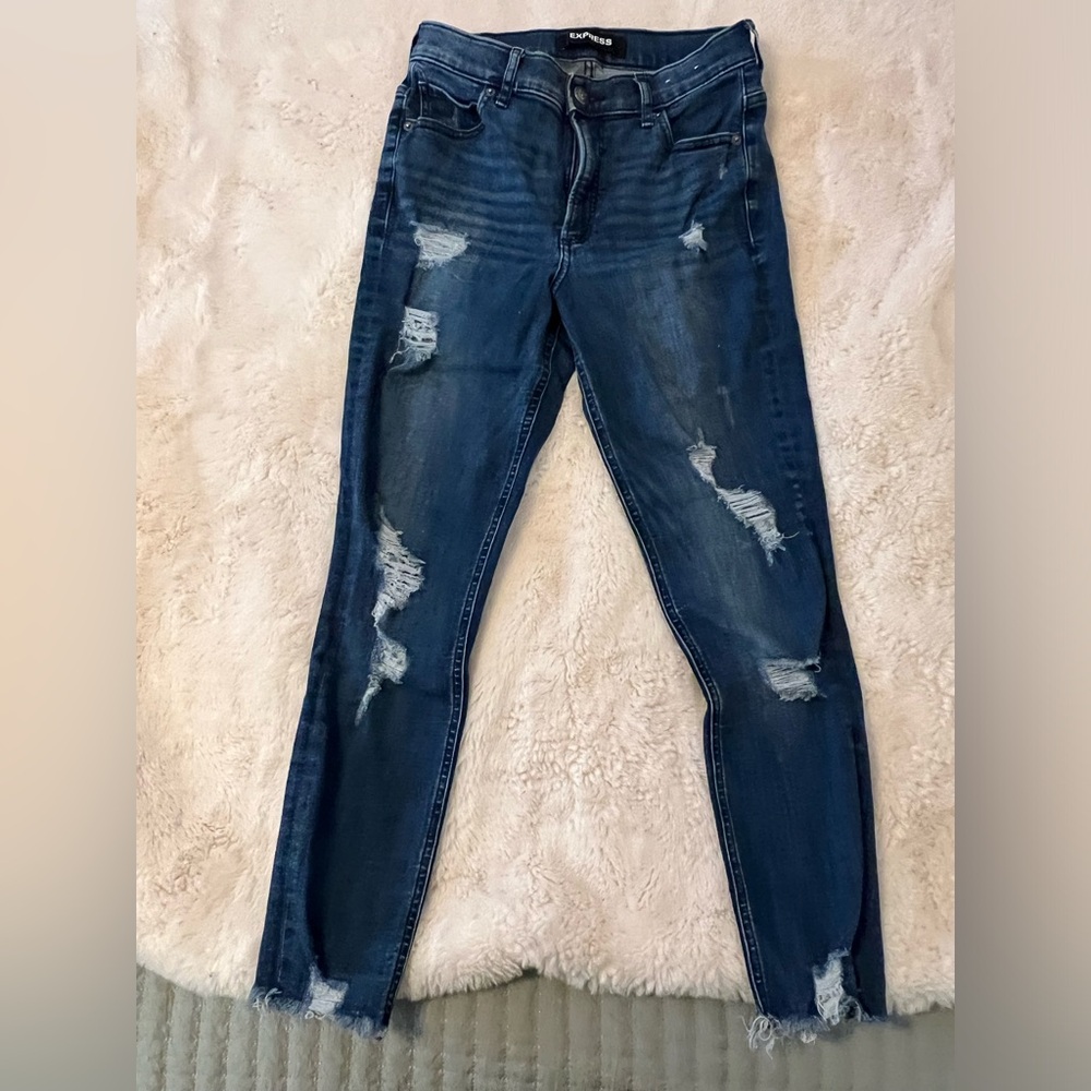 Express ankle high rise legging
